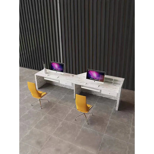 X-DESK LED Modern Reception Desk - Alpine Office Supply