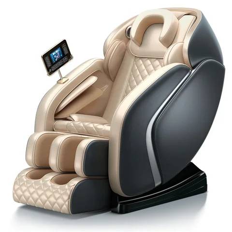 APOLO-B5 Beige Luxury Massage Chair - Alpine Office Supply