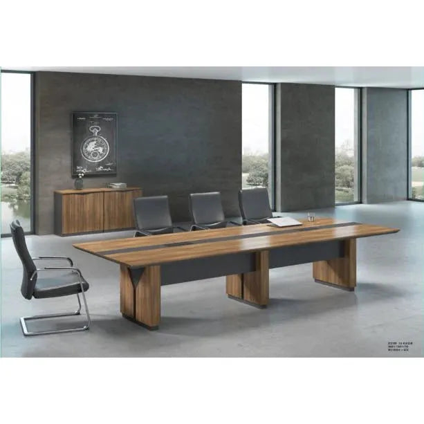 Luxury Rectangular Conference Table Set - Alpine Office Supply