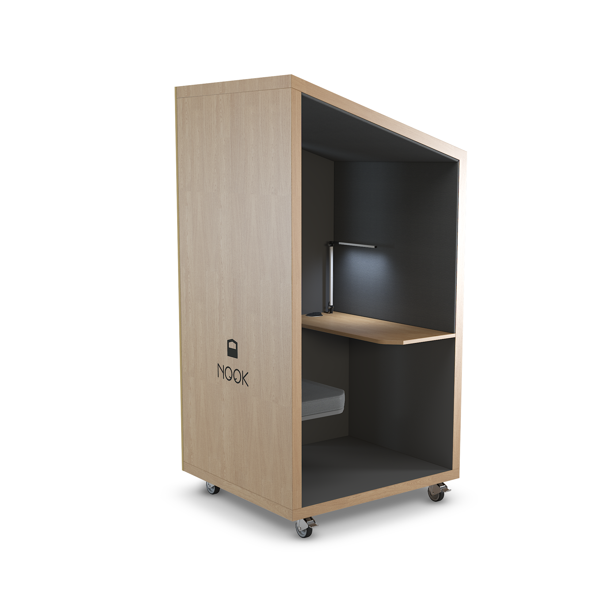 NOOK® Solo Booth - Alpine Office Supply